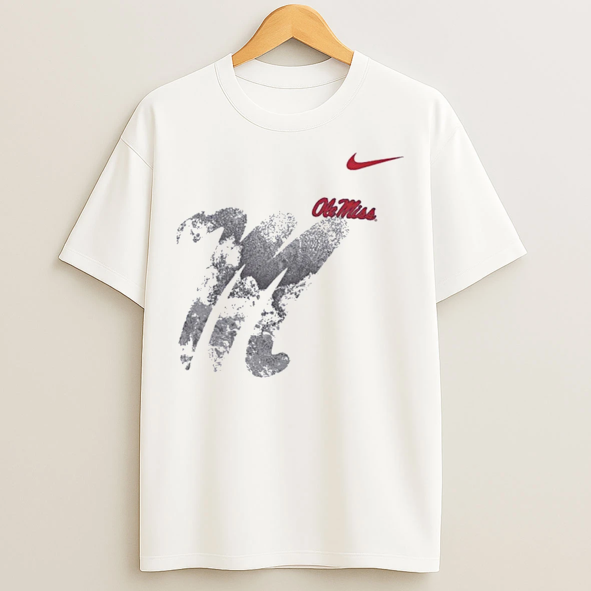 Classic Nike Ole Miss Rebels Realtree Logo T Shirts