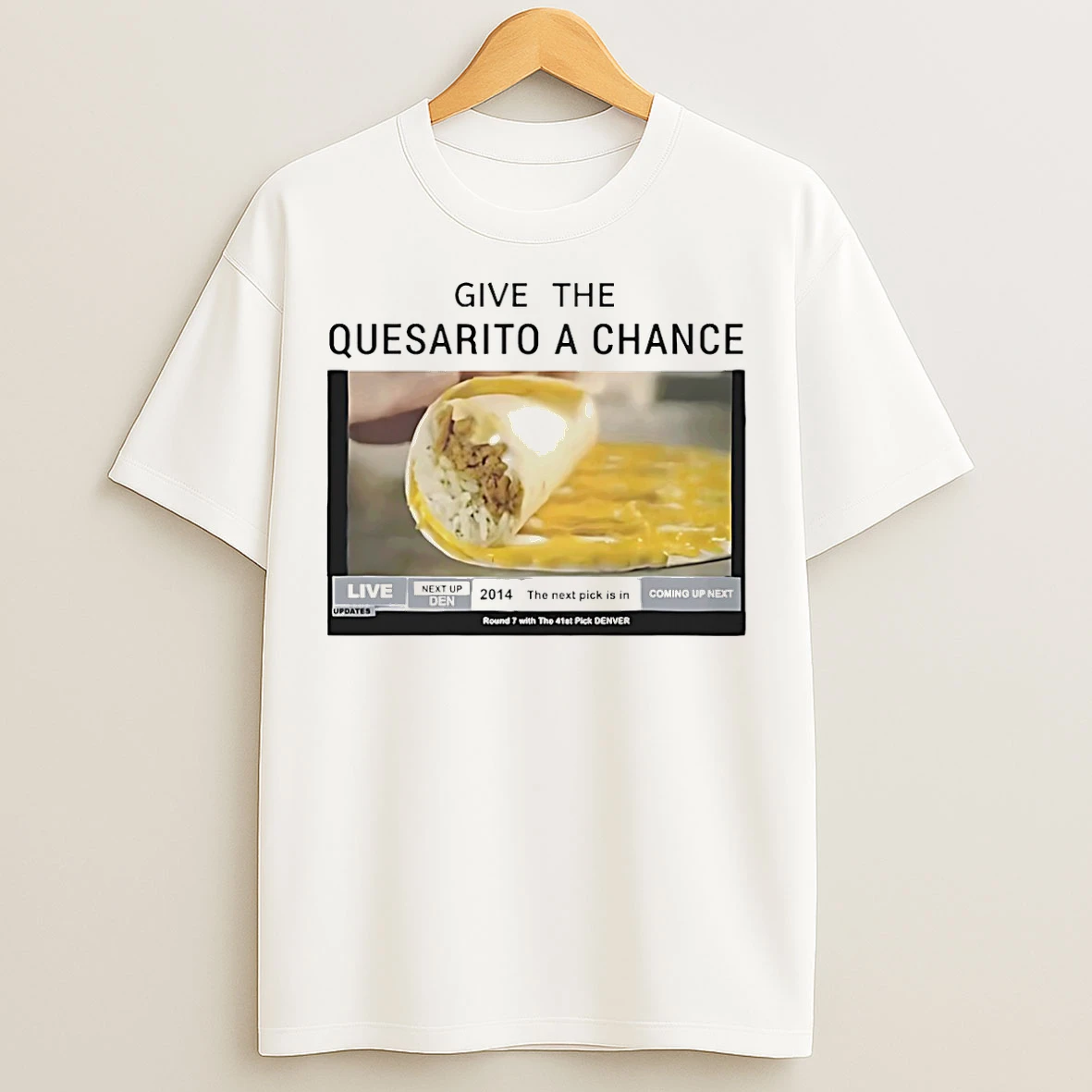 Classic Nikola Jokic Give The Quesarito A Chance T Shirts