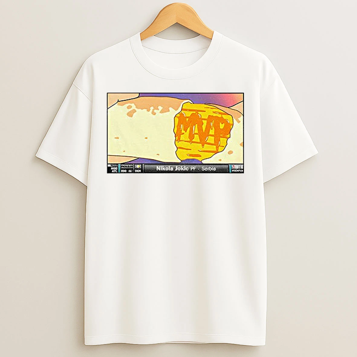 Classic Nikola Jokic Quesarito Mvp Taco Bell T Shirts