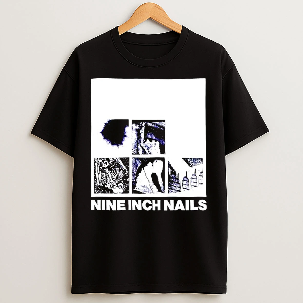 Classic Nine Inch Nails Bad Witch Album T Shirts