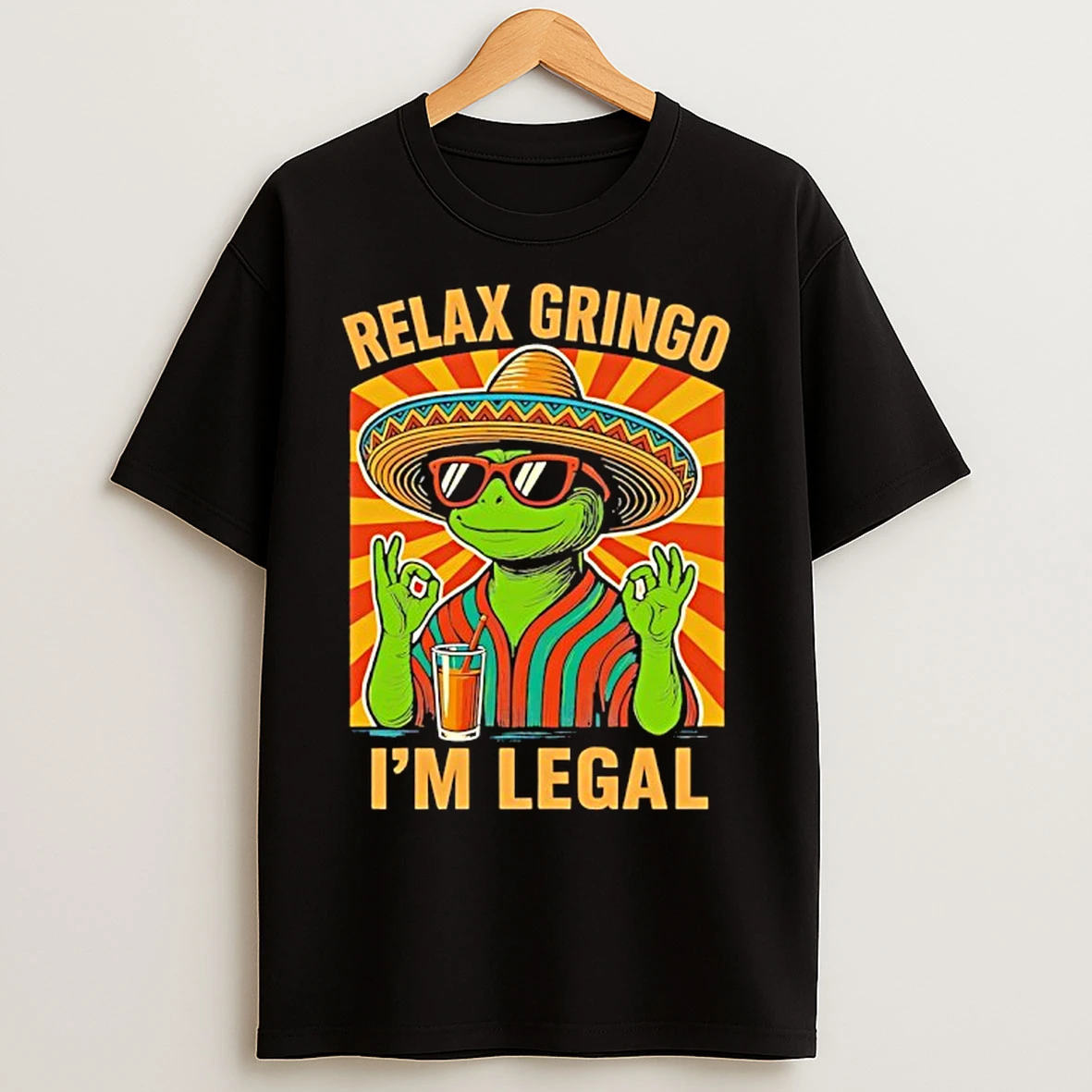 Classic Ninja Turtles Relax Gringo Im Legal T Shirts