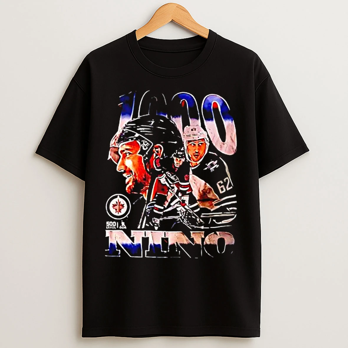 Classic Nino Niederreiter 1000 Games Memories T Shirts