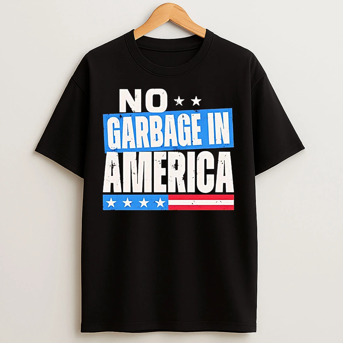 Classic No Garbage In America T Shirts