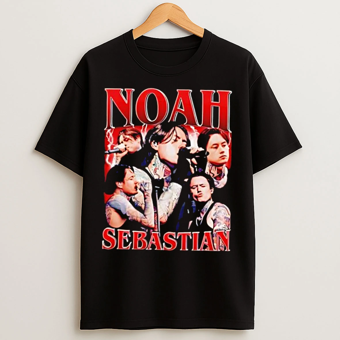 Classic Noah Sebastian Graphic Retro T Shirts