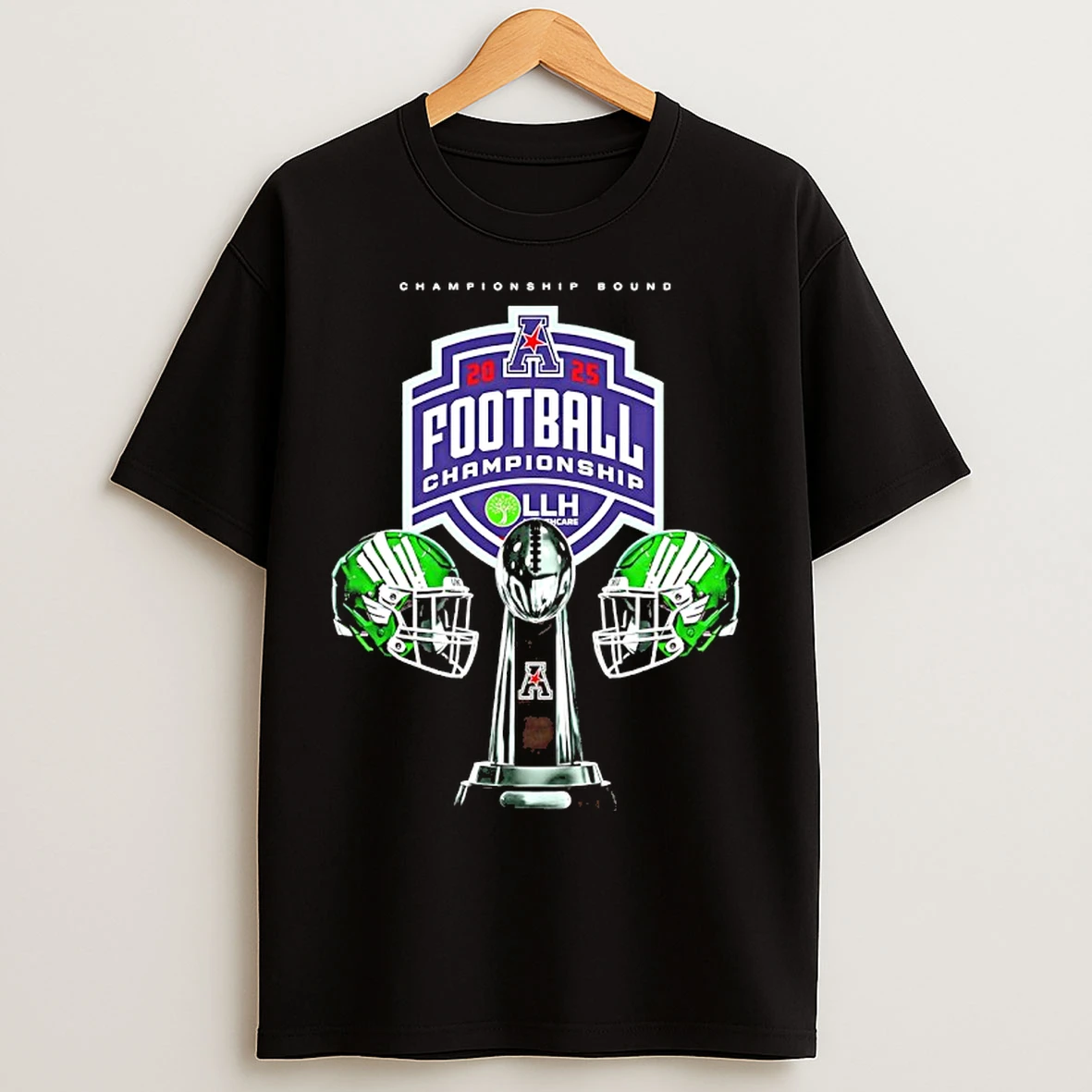 Classic North Texas Mean Green 2025 Football Champions Trophy T Shirts