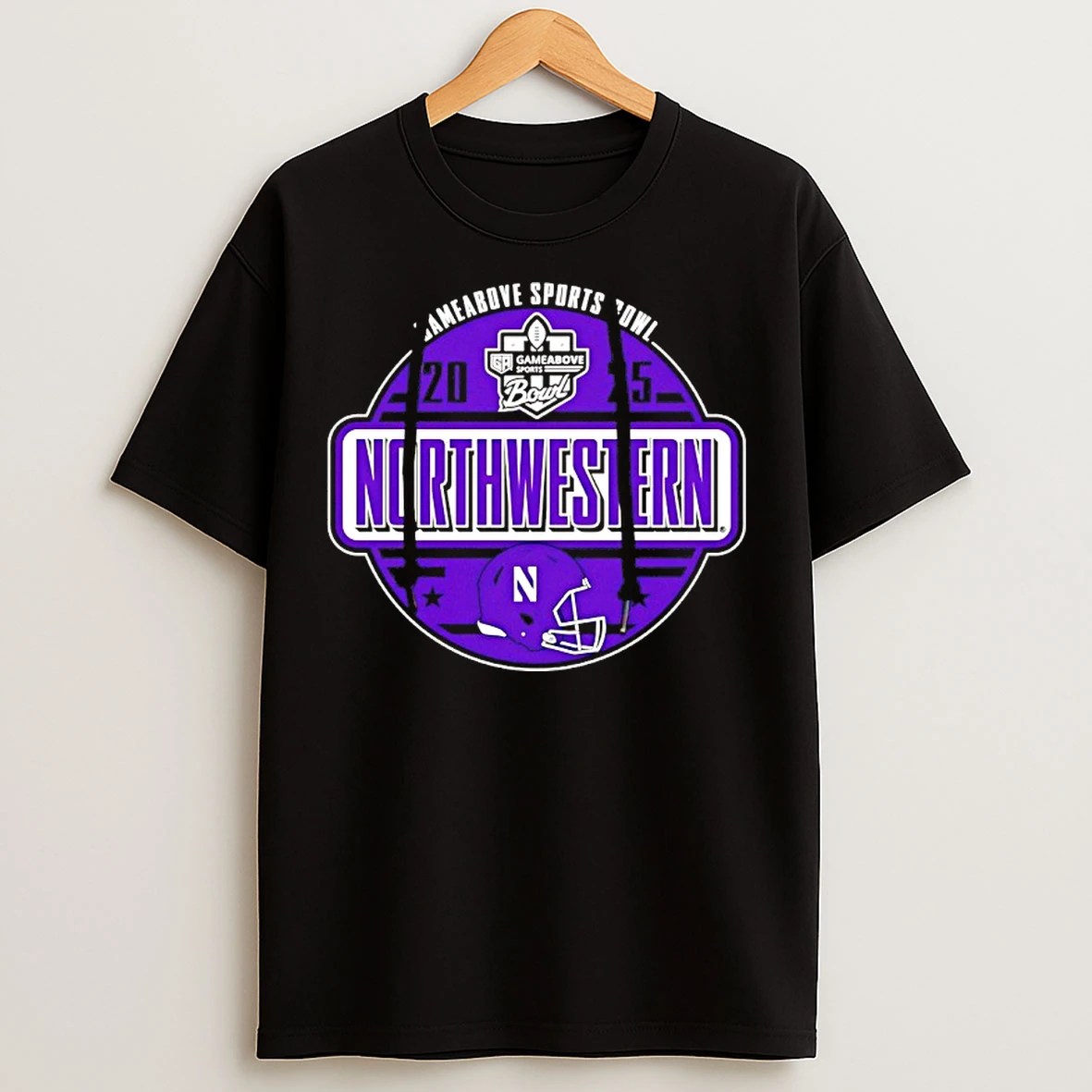 Classic Northwestern Football 2025 Gameabove Sports Bowl T Shirts