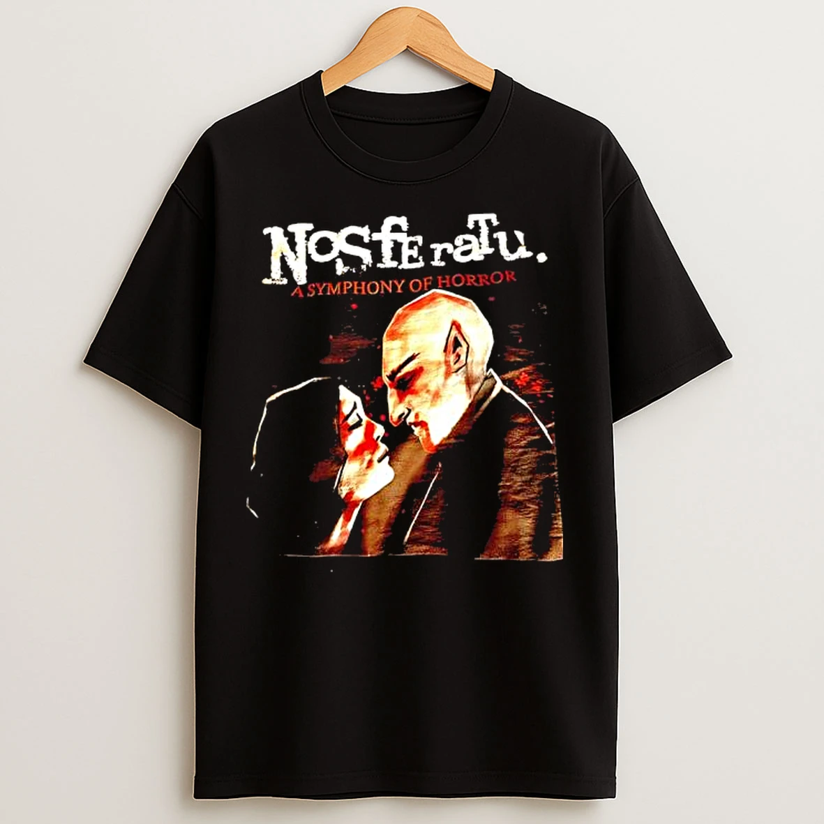Classic Nosferatu Symphony Of Horrors 1922 Parody T Shirts