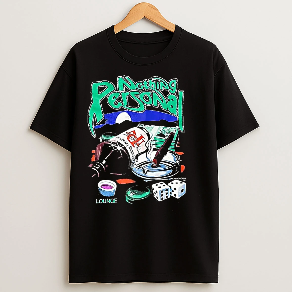 Classic Nothing Personal Lounge Graphic T Shirts