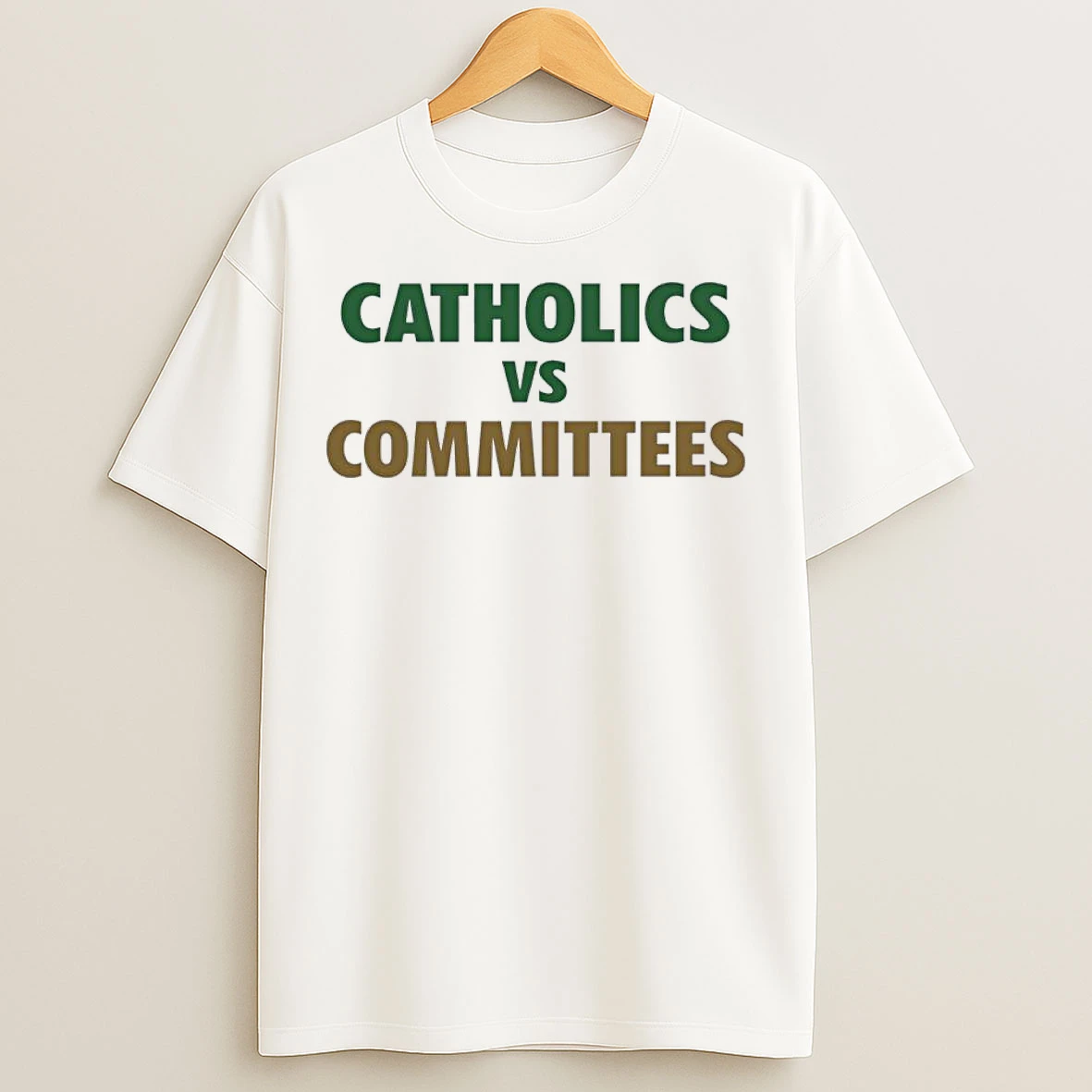 Classic Notre Dame Fans Catholics Vs Committees Playoff Snub T Shirts