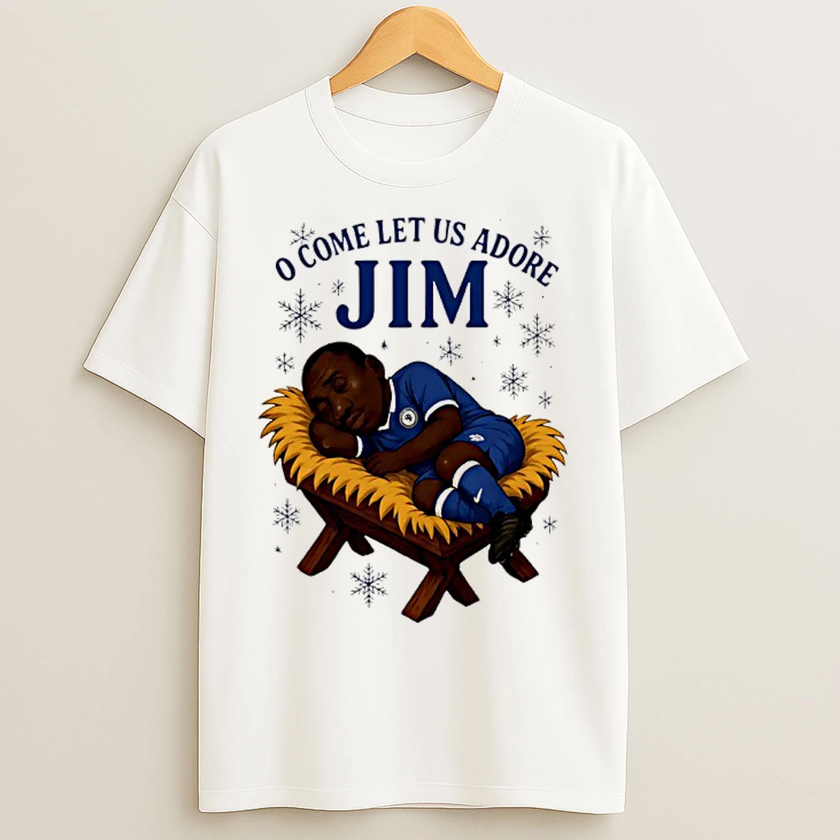 Classic O Come Let Us Adore Jim Chelsea Christmas T Shirts
