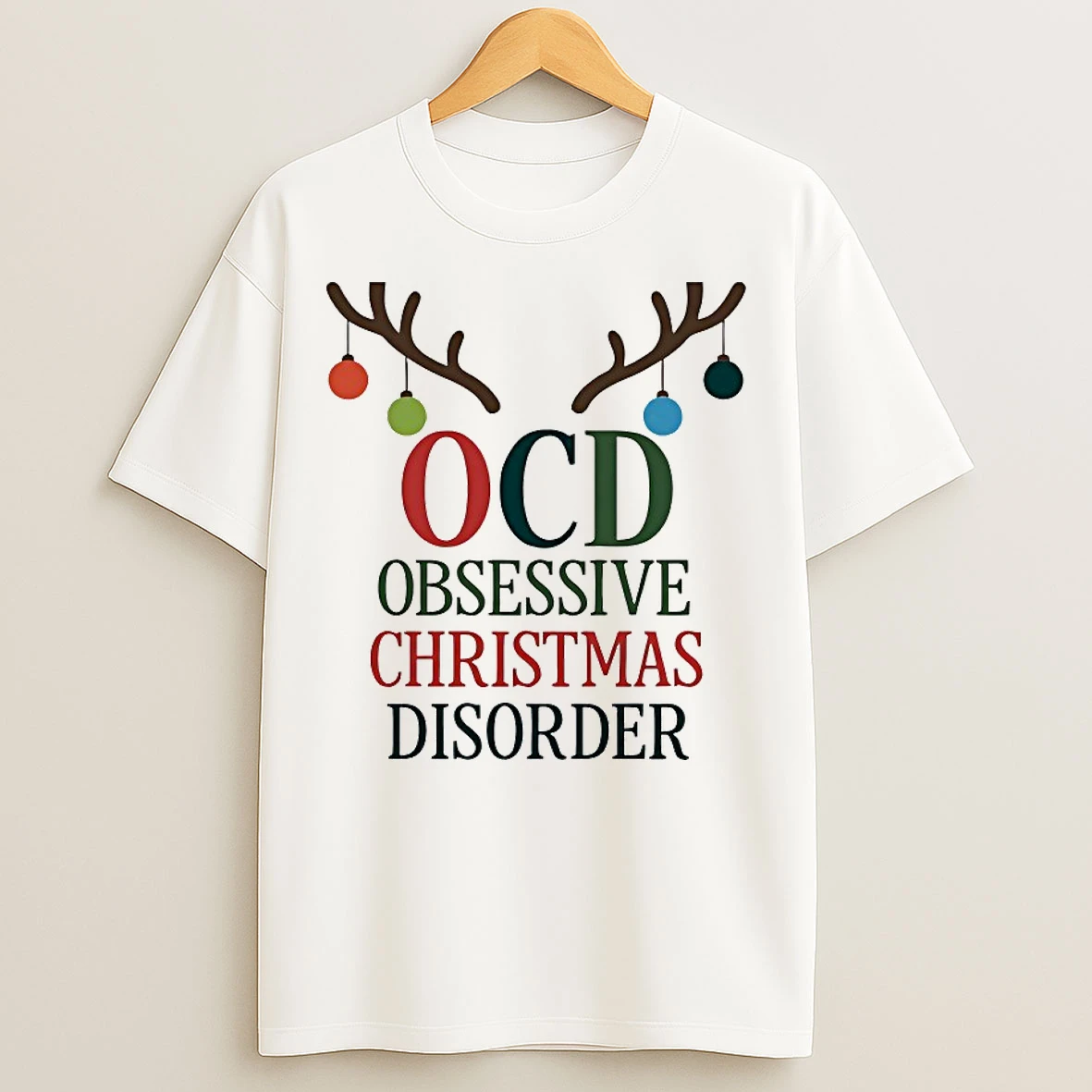 Classic Ocd Obsessive Christmas Disorder T Shirts