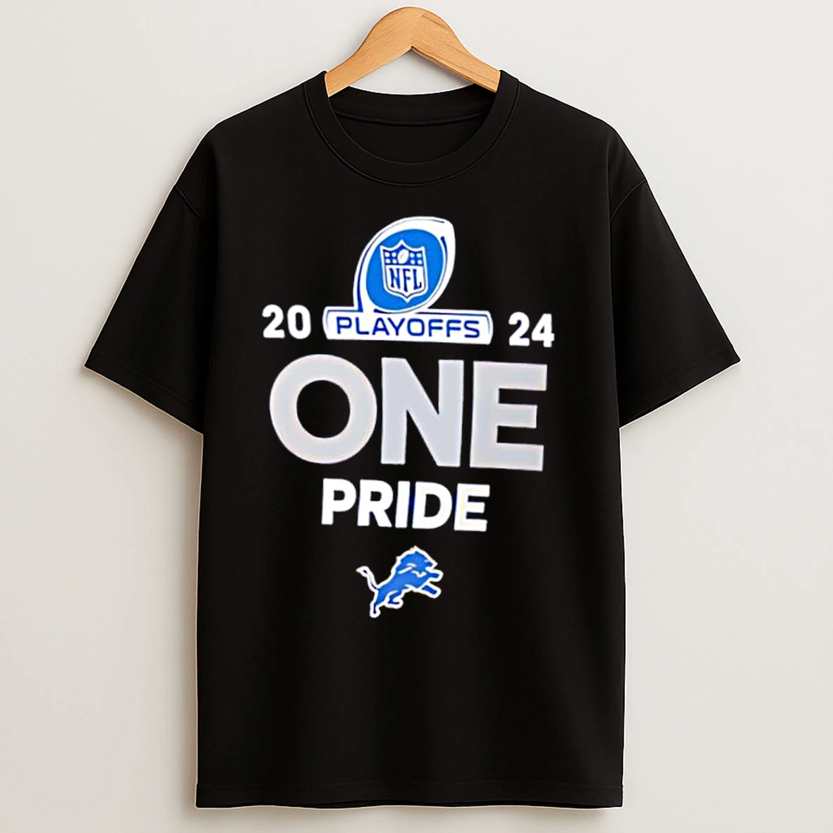 Classic One Pride Detroit Lions 2025 Nfl Playoffs Stylish T Shirts