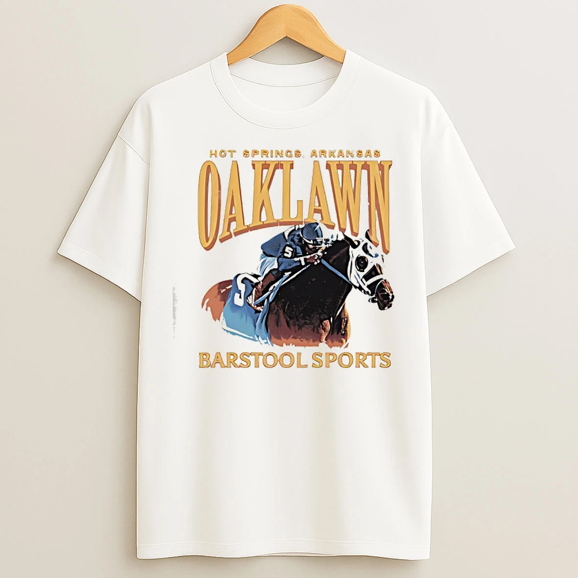 Classic Oaklawn Horse Racing Hot Springs Arkansas Graphic T Shirts