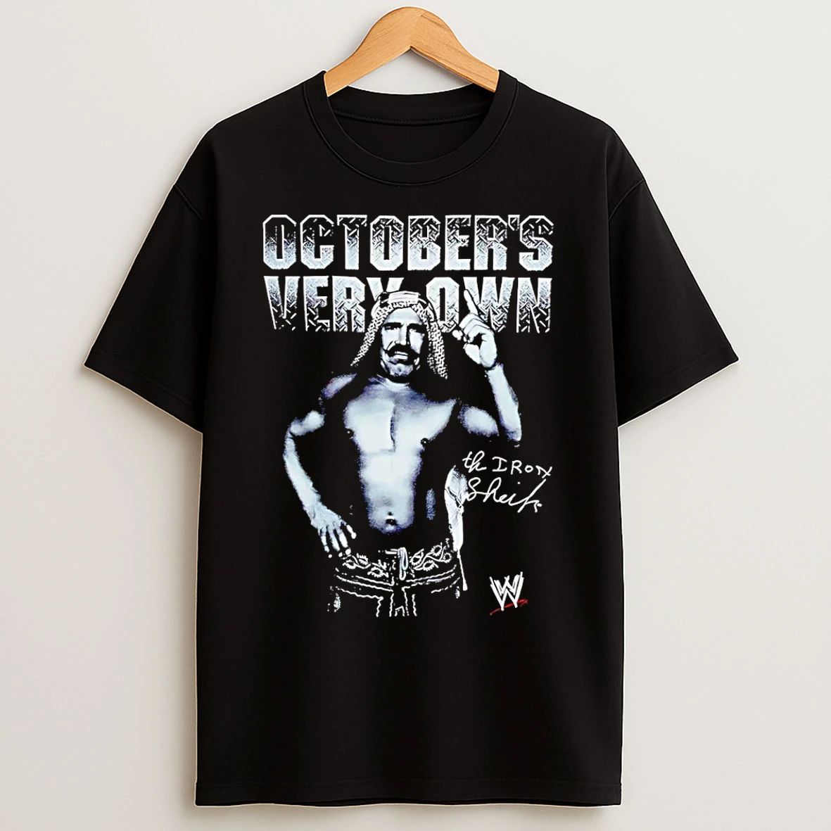 Classic Octobers Very Own The Iron Sheik Superstar T Shirts