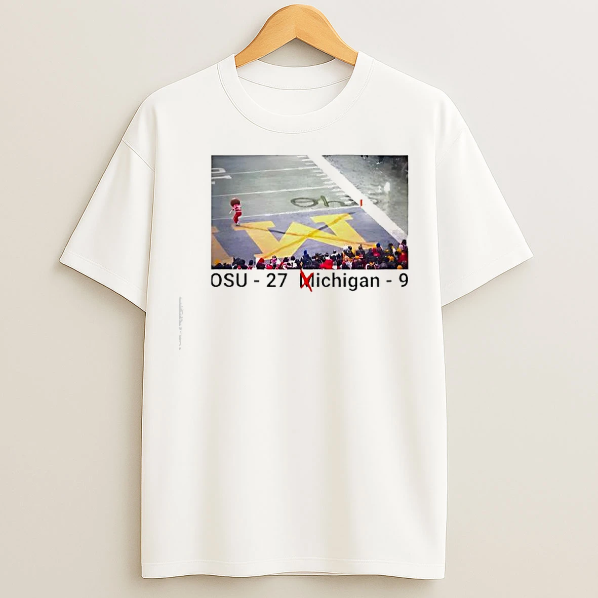 Classic Ohio 27 Vs Michigan 9 Score Rivalry Stadium T Shirts