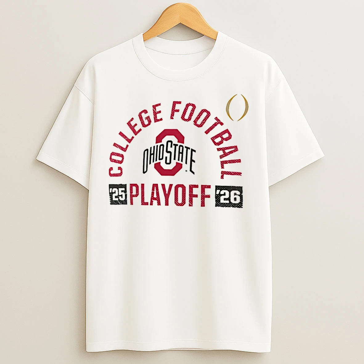 Classic Ohio State Buckeyes 2025 26 College Football Playoff Touchdown Glory T Shirts