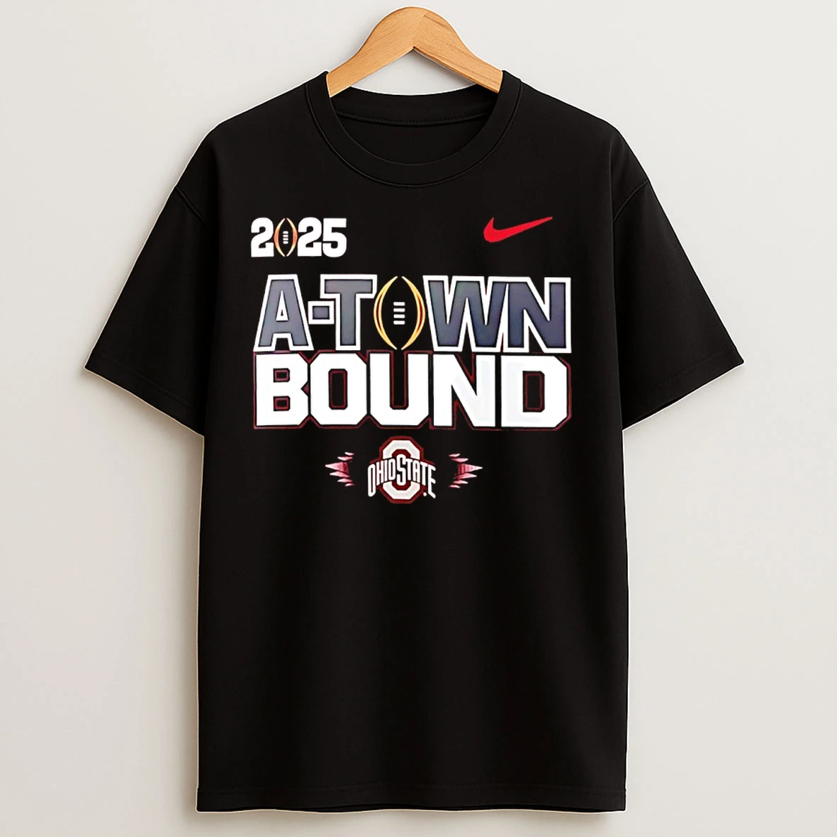 Classic Ohio State Buckeyes A Town Bound 2025 National Championship T Shirts
