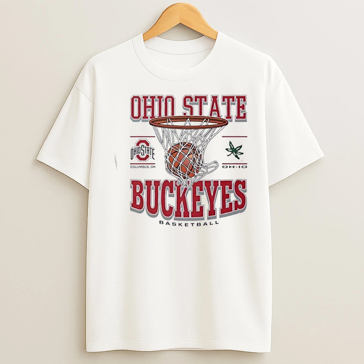 Classic Ohio State Buckeyes Basketball Game Time Columbus Oh T Shirts