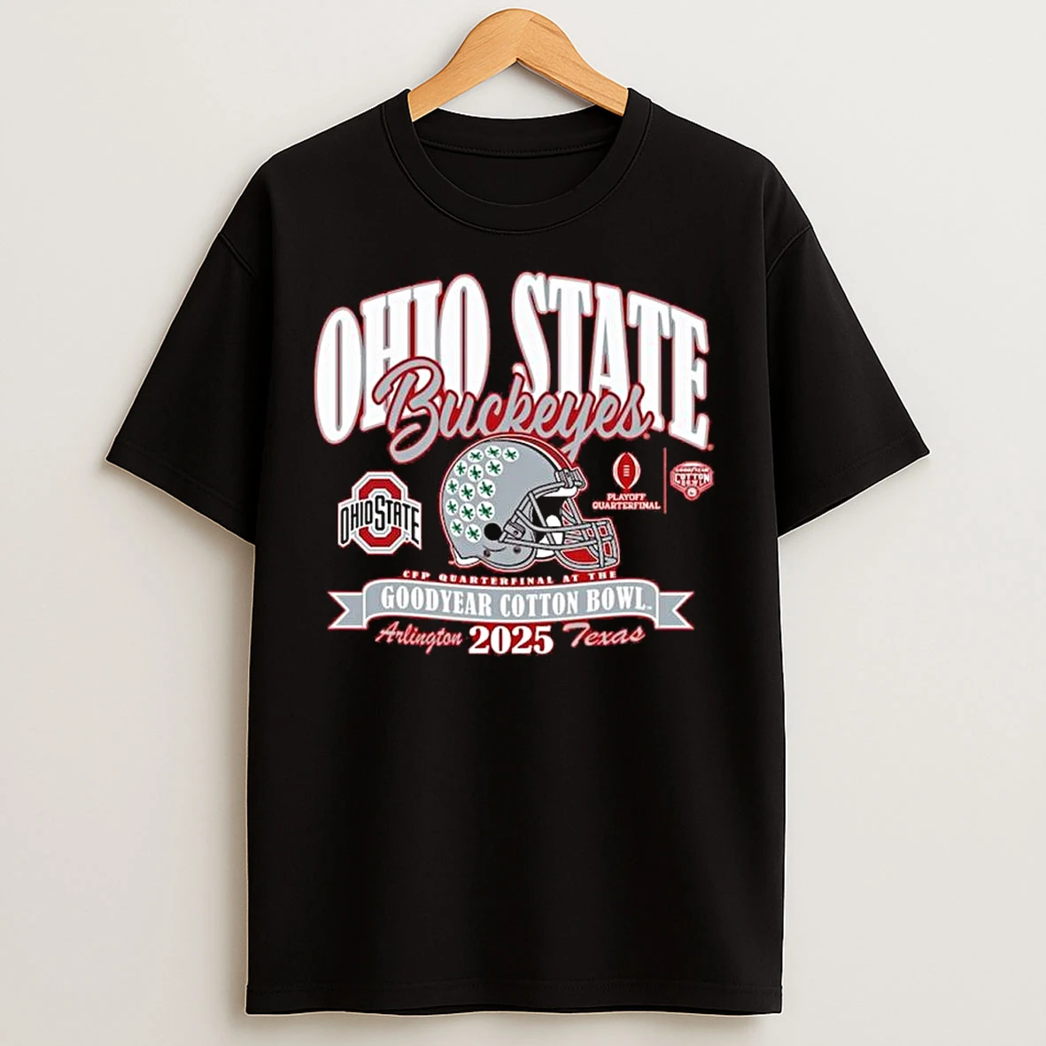Classic Ohio State Buckeyes Cfp 2026 Cotton Bowl T Shirts
