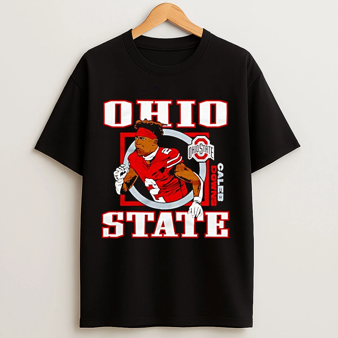 Classic Ohio State Buckeyes Caleb Downs Caricature 25 Christmas T Shirts