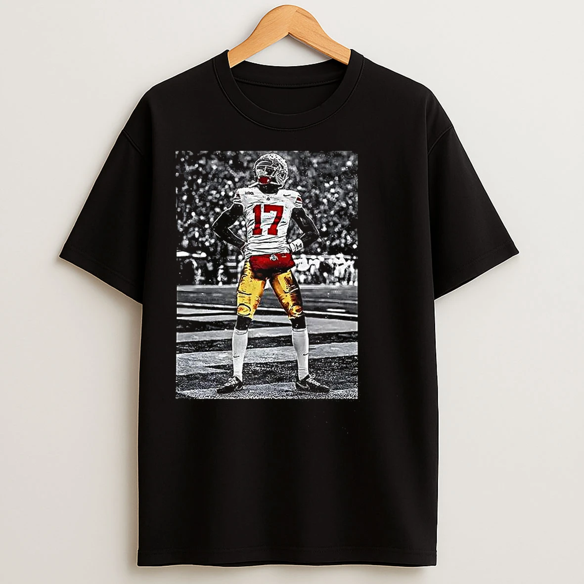 Classic Ohio State Buckeyes Carnell Tate Standing T Shirts
