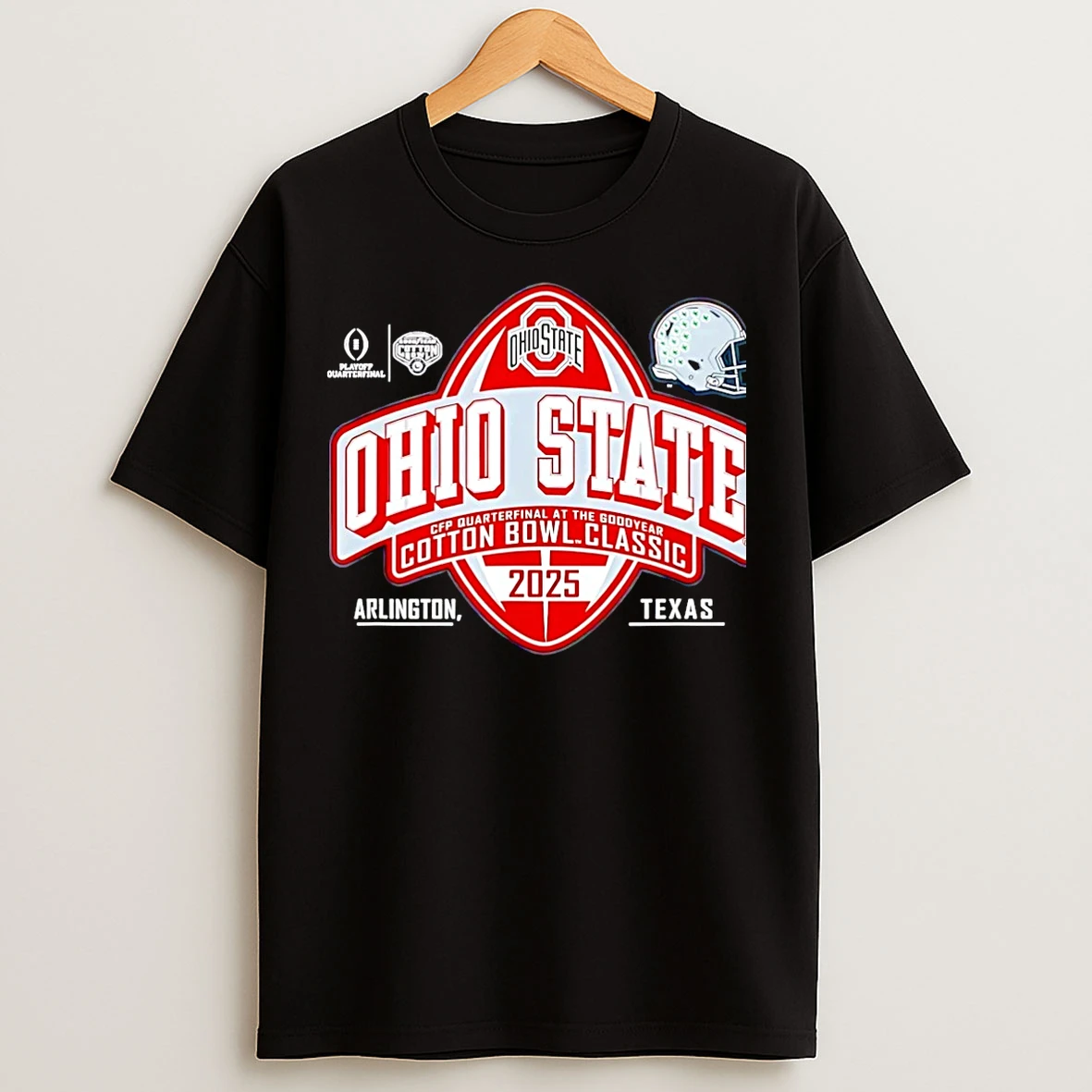Classic Ohio State Buckeyes Cotton Bowl 2025 Cfp Quarterfinal Christmas T Shirts
