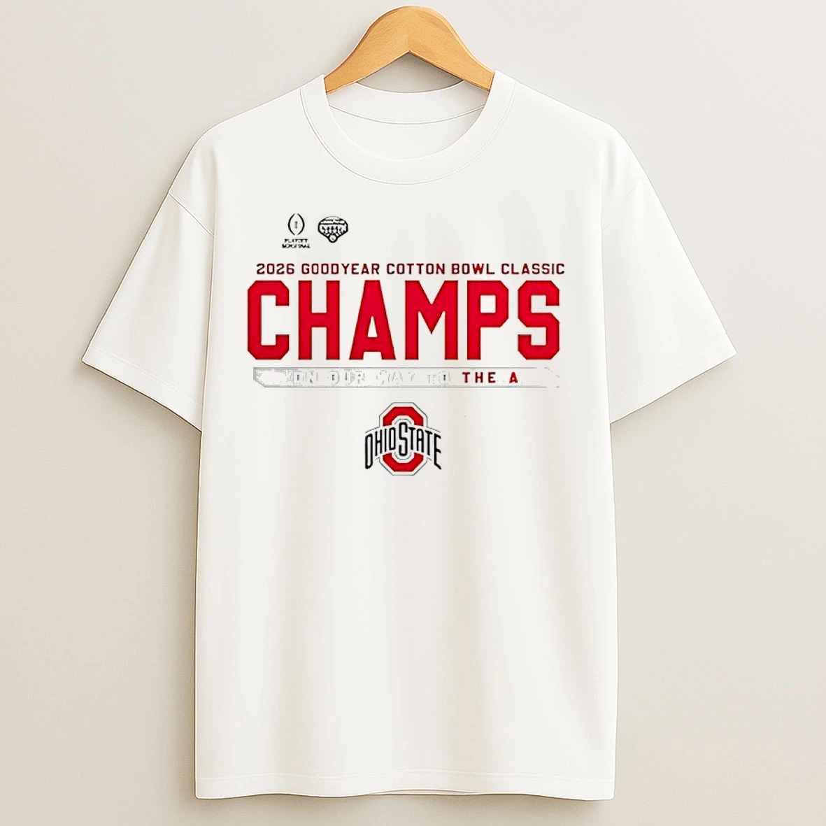 Classic Ohio State Buckeyes Goodyear Cotton Bowl Champions 2026 T Shirts