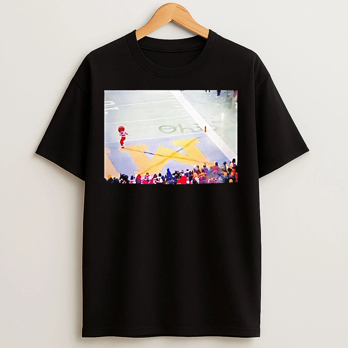 Classic Ohio State Buckeyes Mascot Sprint Snow Game T Shirts