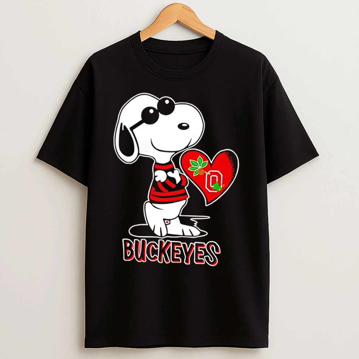 Classic Ohio State Buckeyes Peanuts 420 Night 2025 Hockey T Shirts