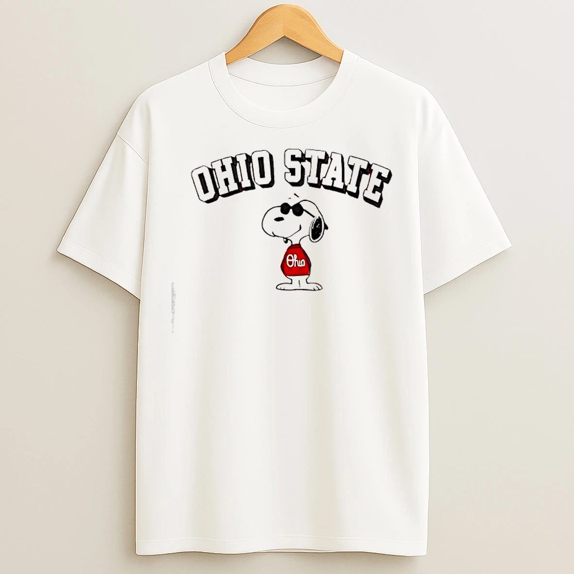 Classic Ohio State Buckeyes Peanuts Joe Cool Snooy College T Shirts