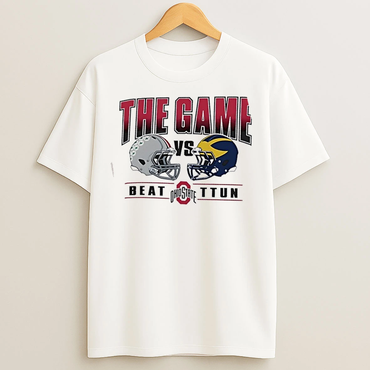 Classic Ohio State Buckeyes Beat Ttun Michigan Wolverines 2025 The Game Helmet T Shirts