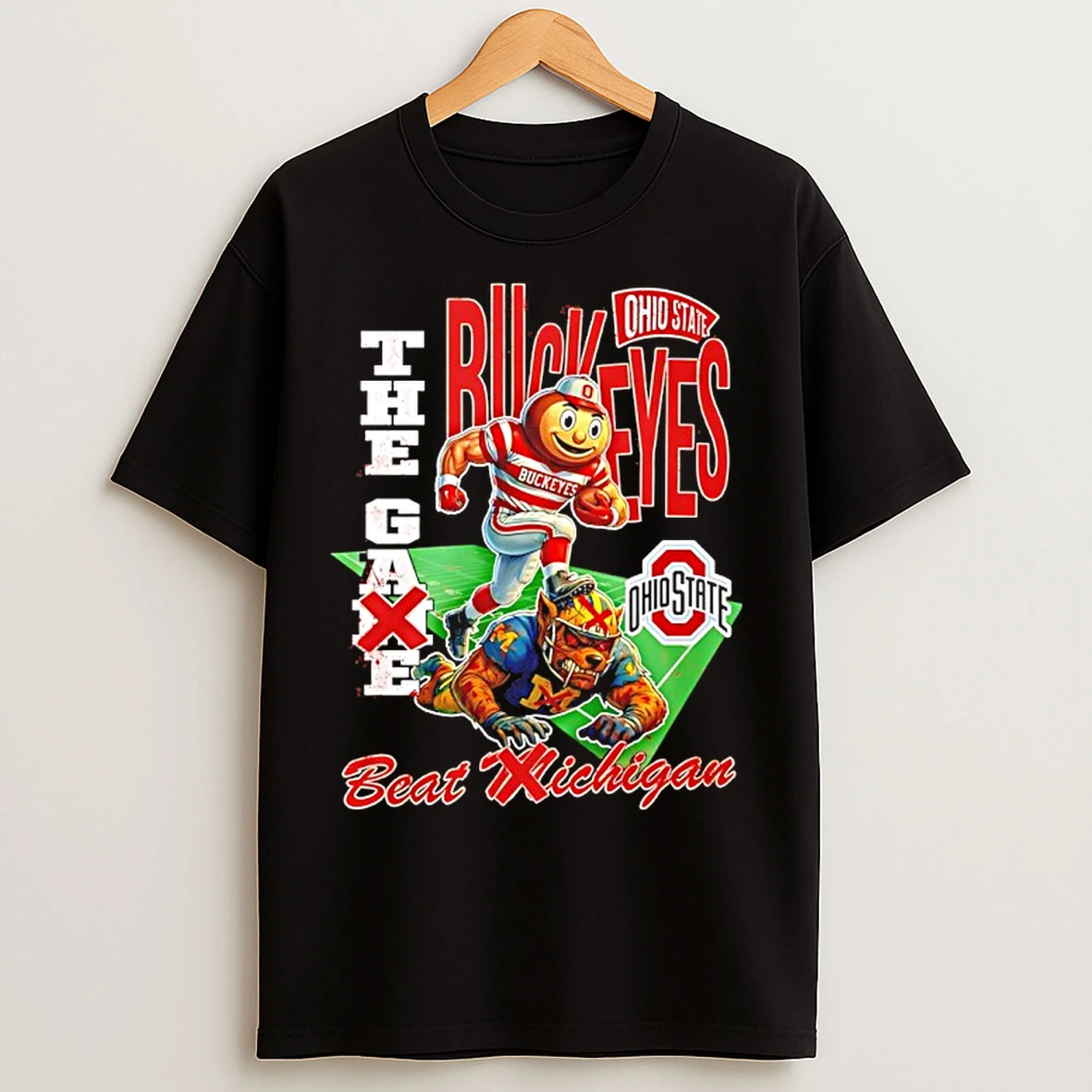 Classic Ohio State Buckeyes Beat Ichigan 2025 The Game Mascot T Shirts