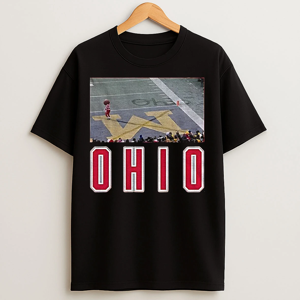 Classic Ohio State Buckeyes Football Brutus The Ohio Snow Game Day T Shirts