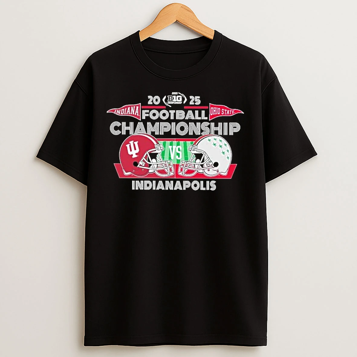 Classic Ohio State Buckeyes Vs Indiana Football Big Ten Championship Head To Head T Shirts