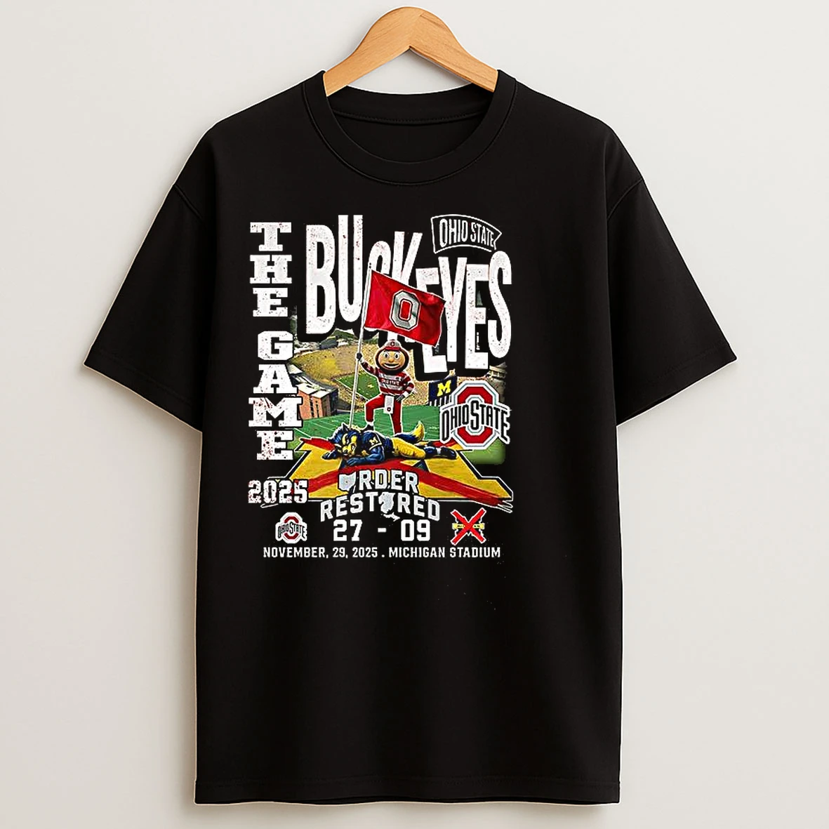 Classic Ohio State Buckeyes Vs Michigan Wolverines The Game 2025 T Shirts