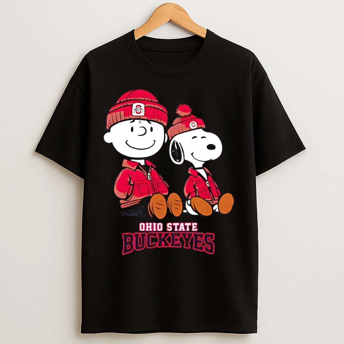 Classic Ohio State Buckeyes X Snoopy And Charlie Brown T Shirts