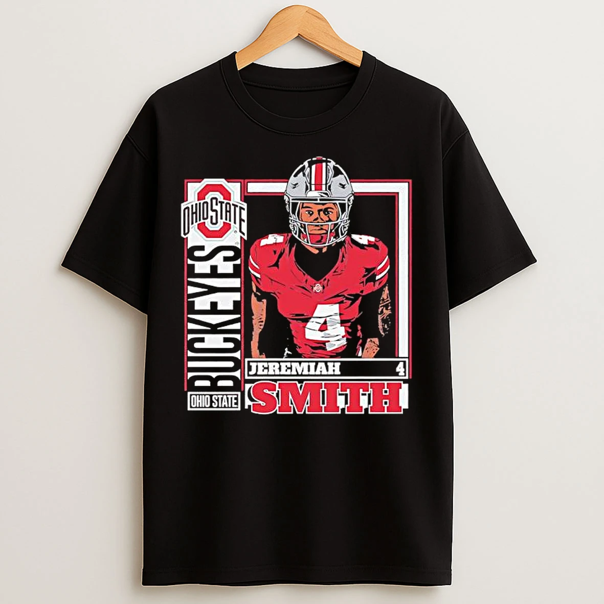 Classic Ohio State Buckeys Football Retro 4 Jeremiah Smith T Shirts