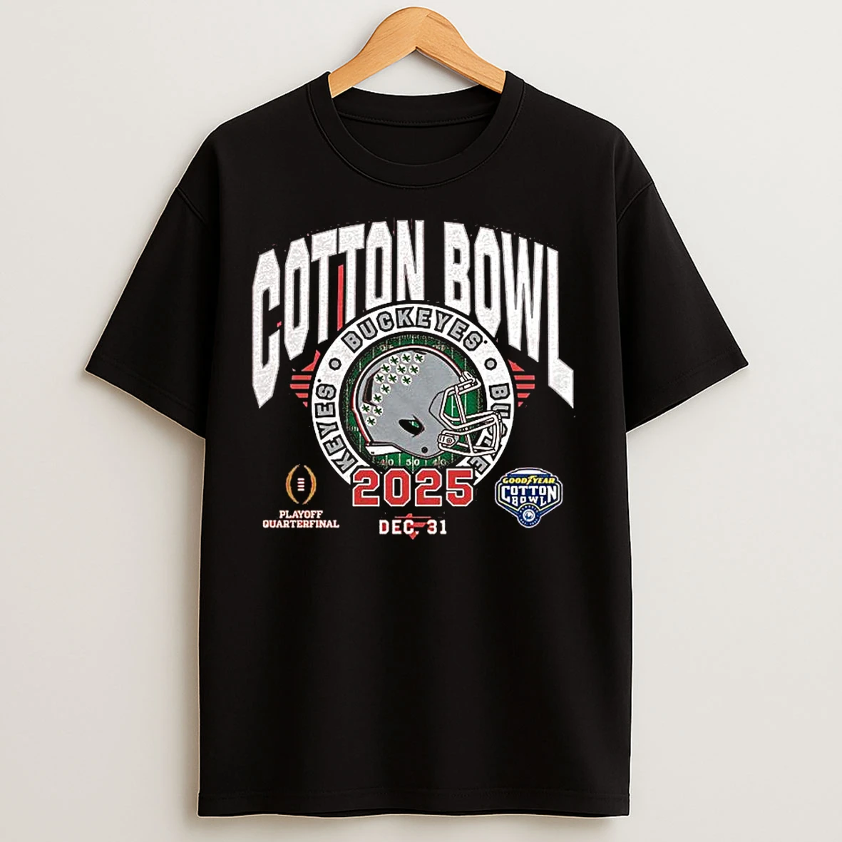 Classic Ohio State Cfp Cotton Bowl December 31 2025 T Shirts