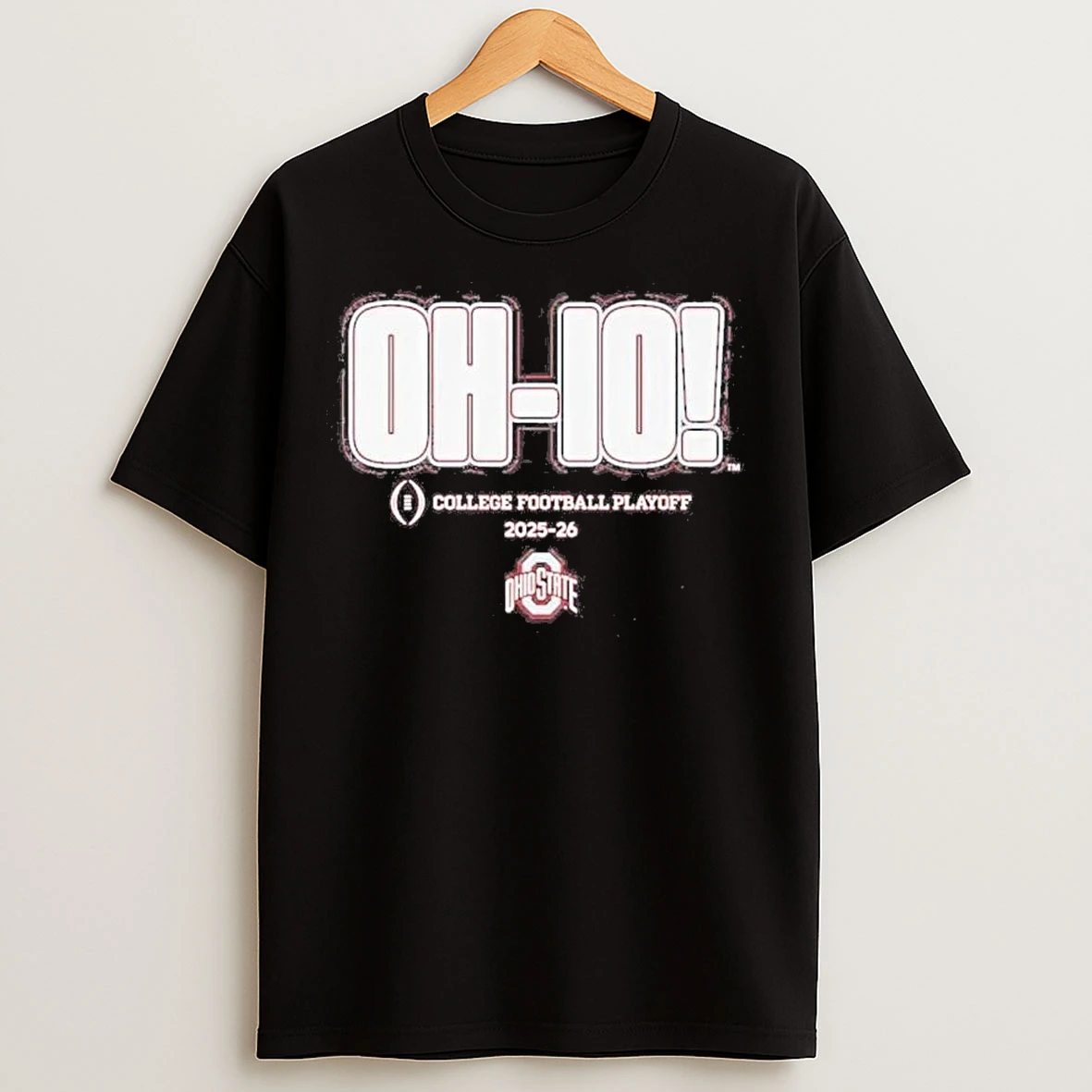 Classic Ohio State Football Cfp 2025 Oh Io Slogan T Shirts