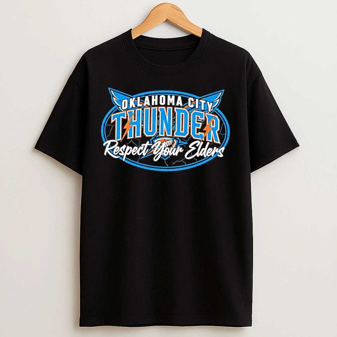 Classic Oklahoma City Thunder Respect Your Elders T Shirts