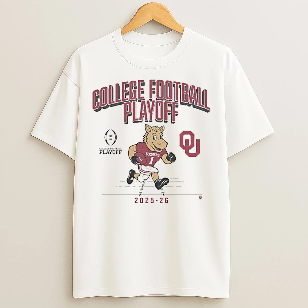 Classic Oklahoma Football 2025 Cfp Mascot T Shirts