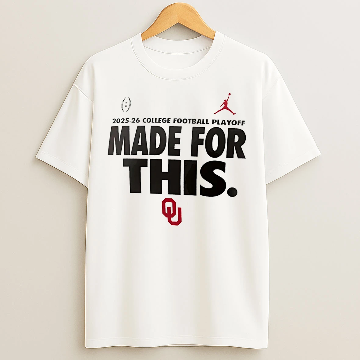 Classic Oklahoma Sooners 2025 26 College Football Playoff Made For This T Shirts