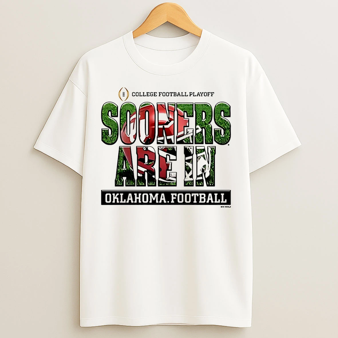 Classic Oklahoma Sooners 2025 Cfp Bound Sooners Are In Helmet T Shirts