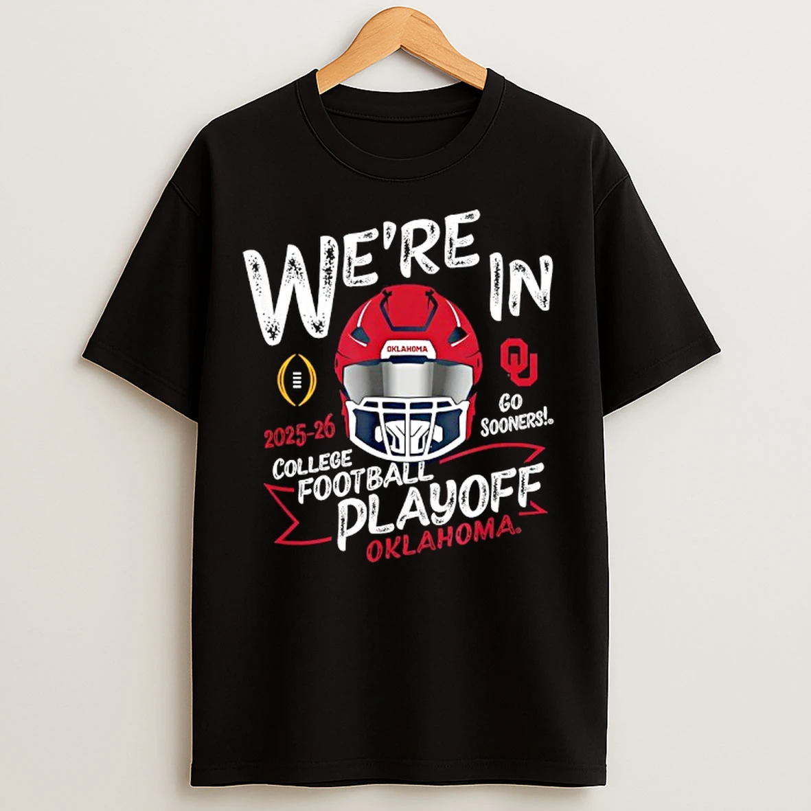 Classic Oklahoma Sooners Cfp College Football Playoff 2025 26 T Shirts