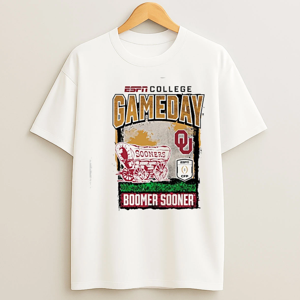 Classic Oklahoma Sooners Espn College Gameday 2025 2026 College Football Playoff T Shirts