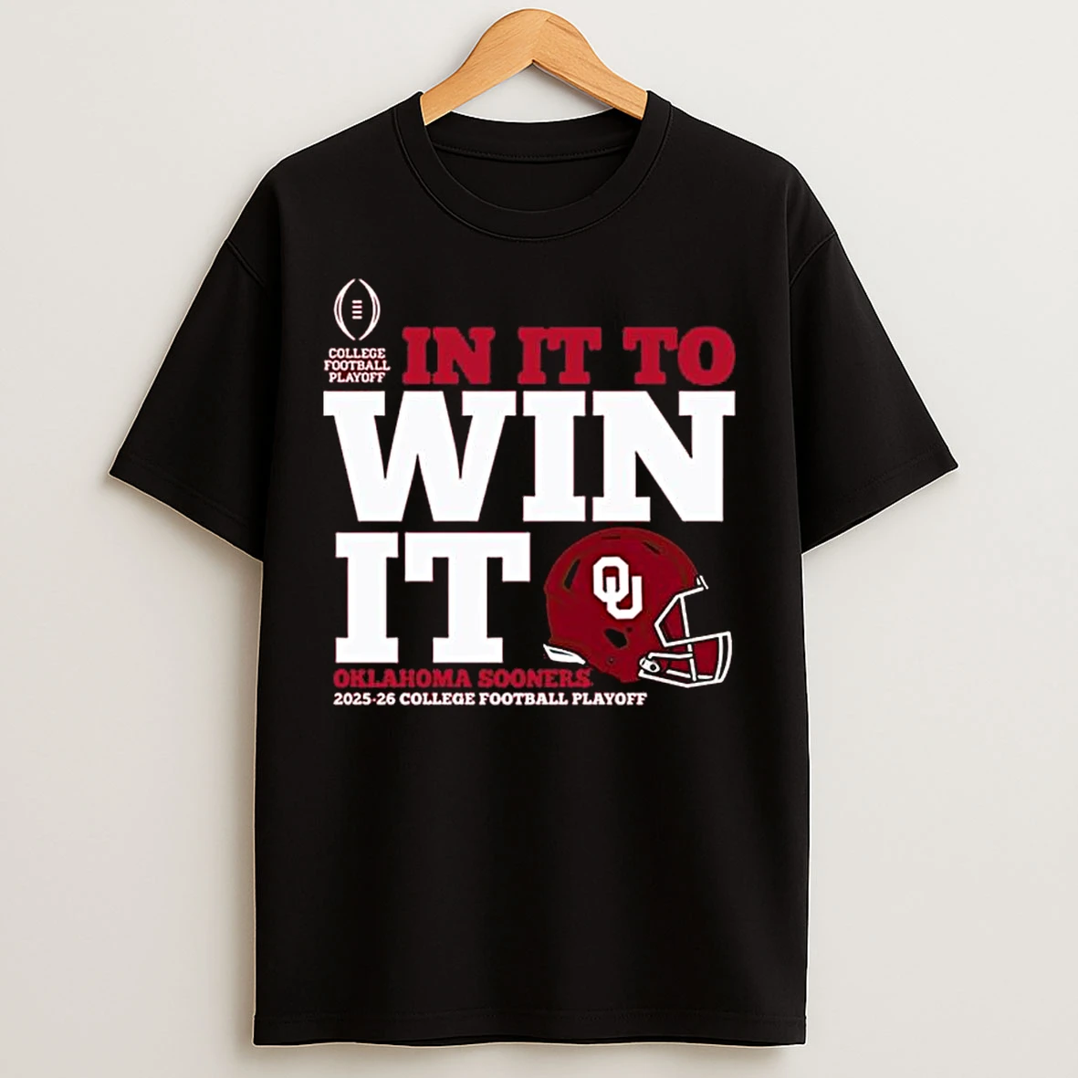 Classic Oklahoma Sooners In It To Win It 2025 College Football Playoff Bound T Shirts