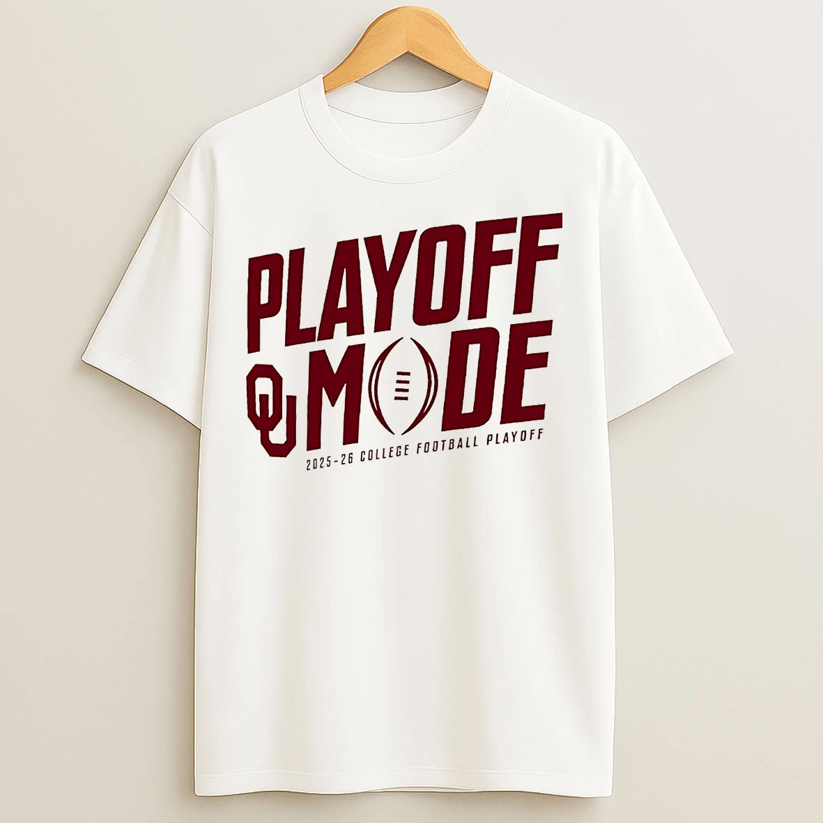 Classic Oklahoma Sooners Playoff Mode 2025 26 College Football Playoff T Shirts