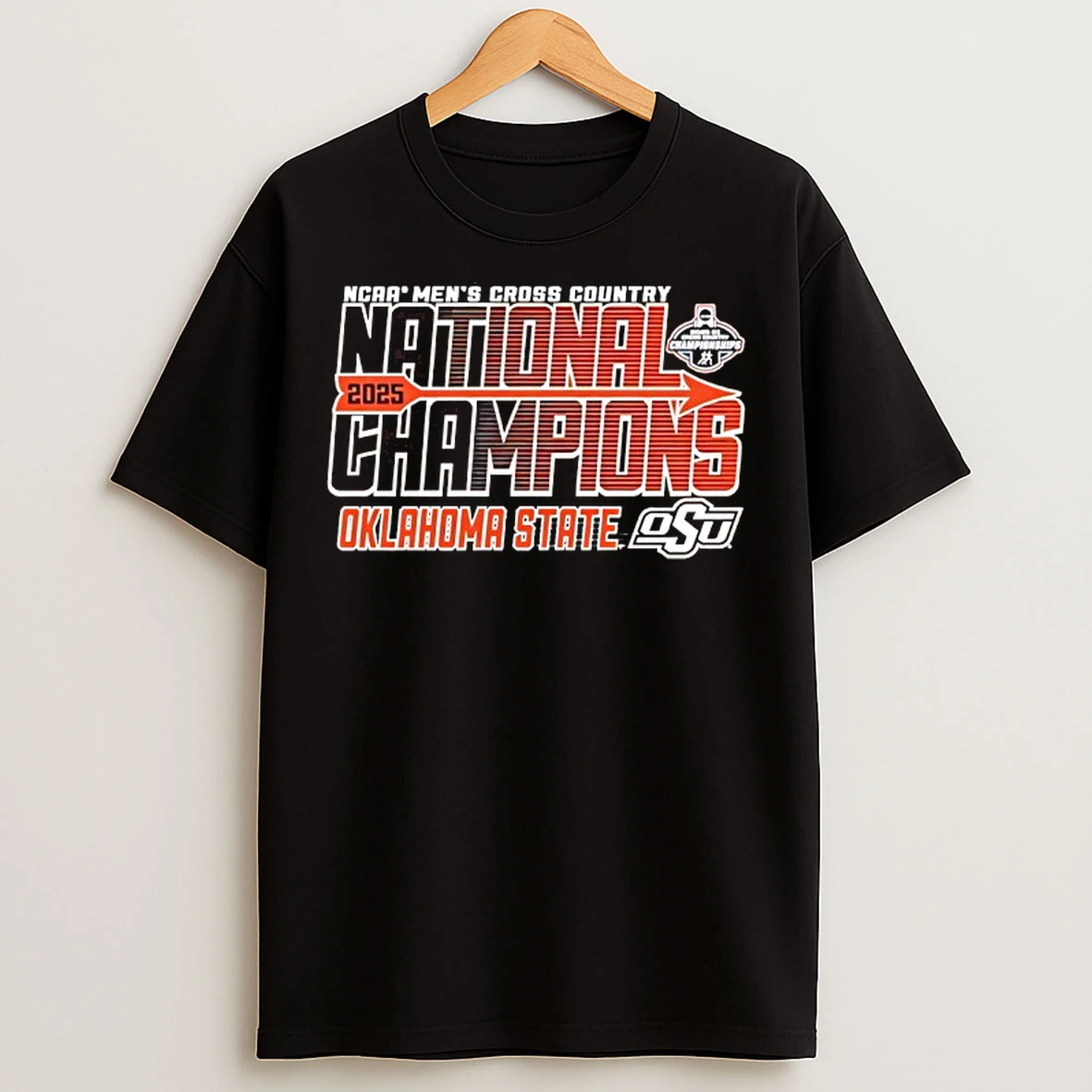 Classic Oklahoma State Cowboys Cross Country National Champions T Shirts