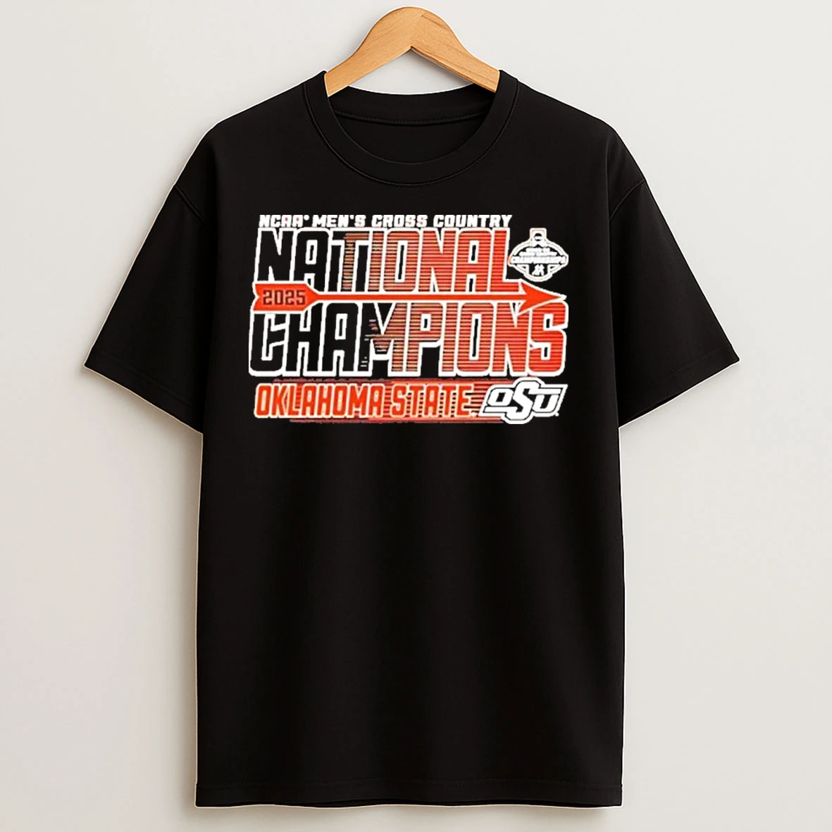 Classic Oklahoma State Cowboys Mens Cross Country National Champions 2025 T Shirts