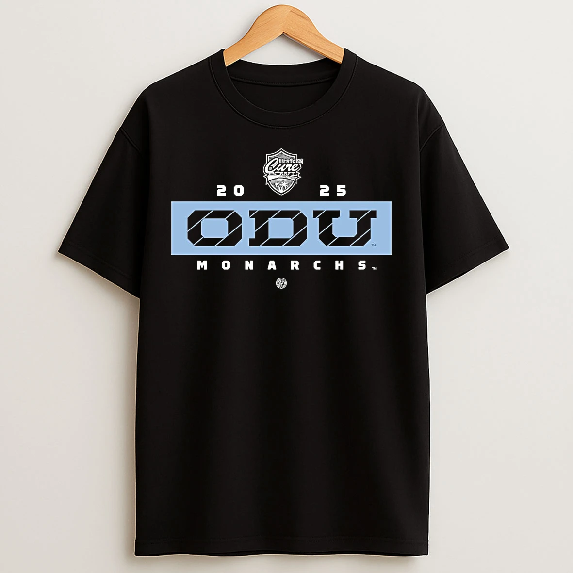 Classic Old Dominion Monarchs 2025 Cure Bowl T Shirts